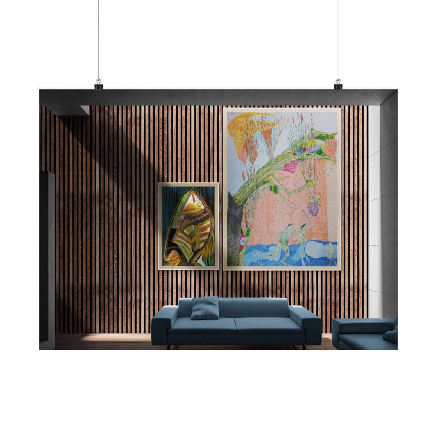 Matte Horizontal Posters