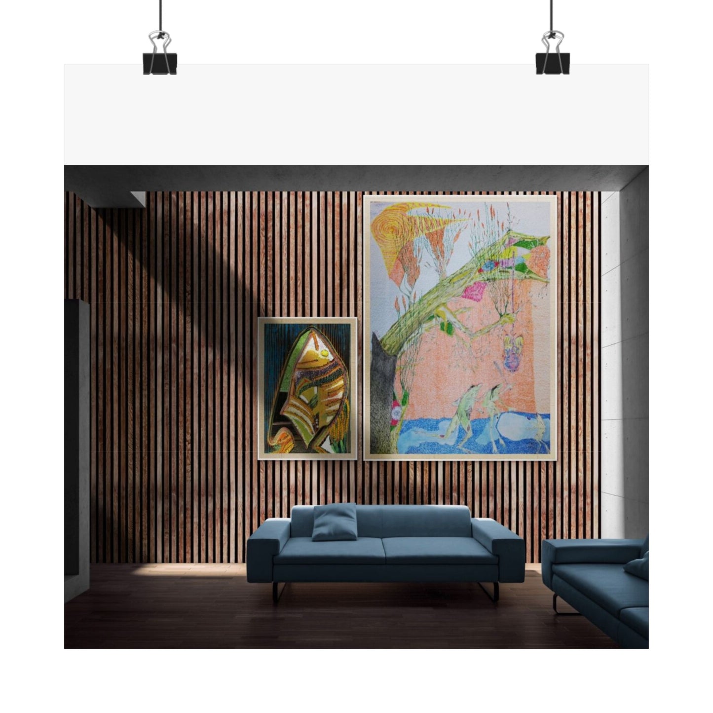 Matte Horizontal Posters