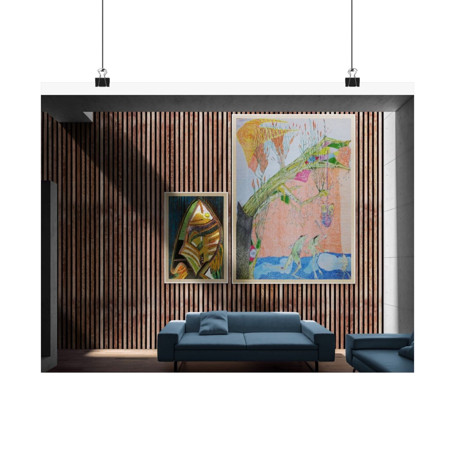 Matte Horizontal Posters