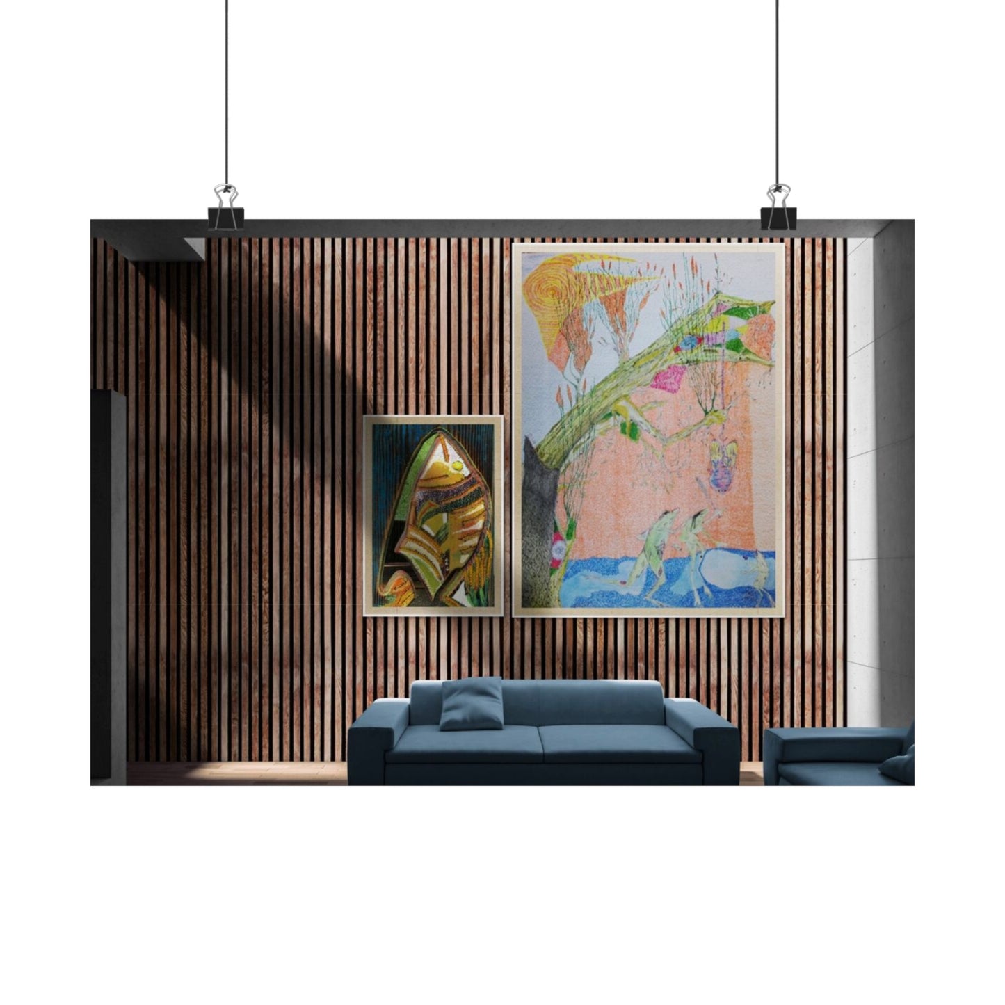 Matte Horizontal Posters