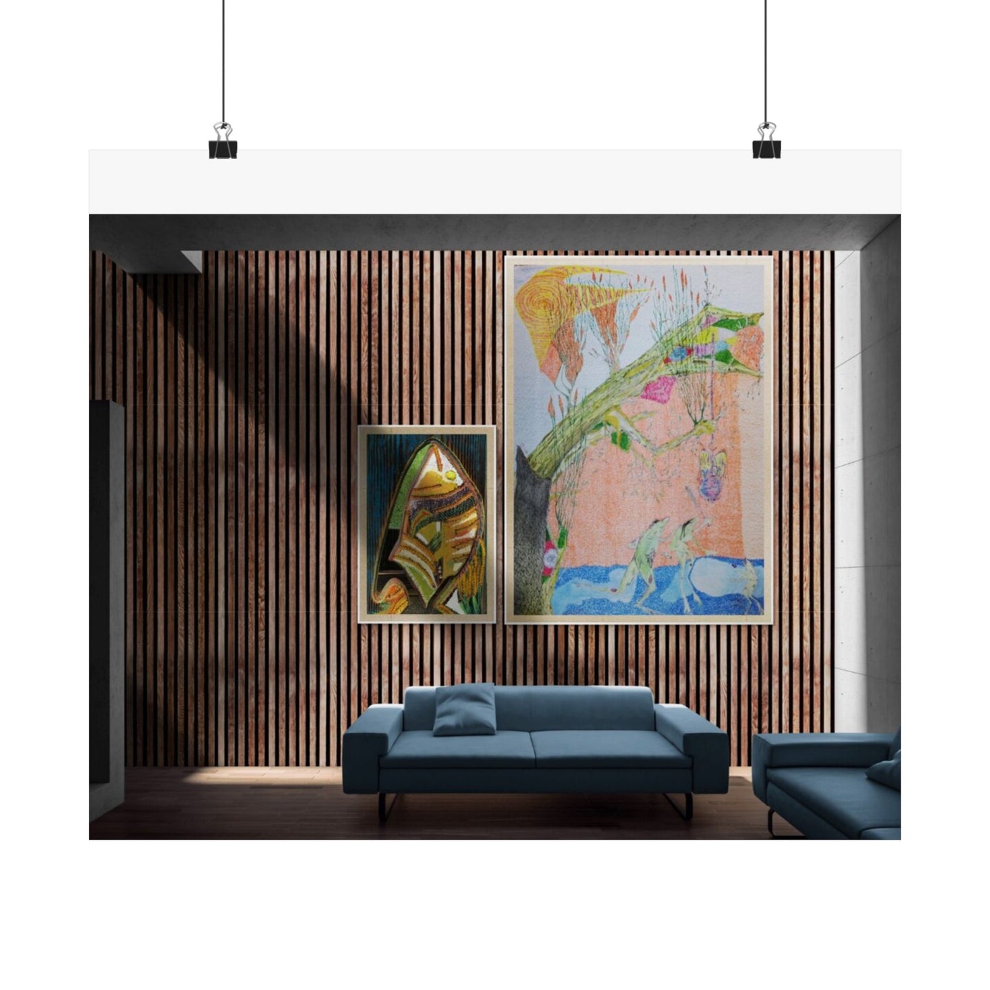 Matte Horizontal Posters