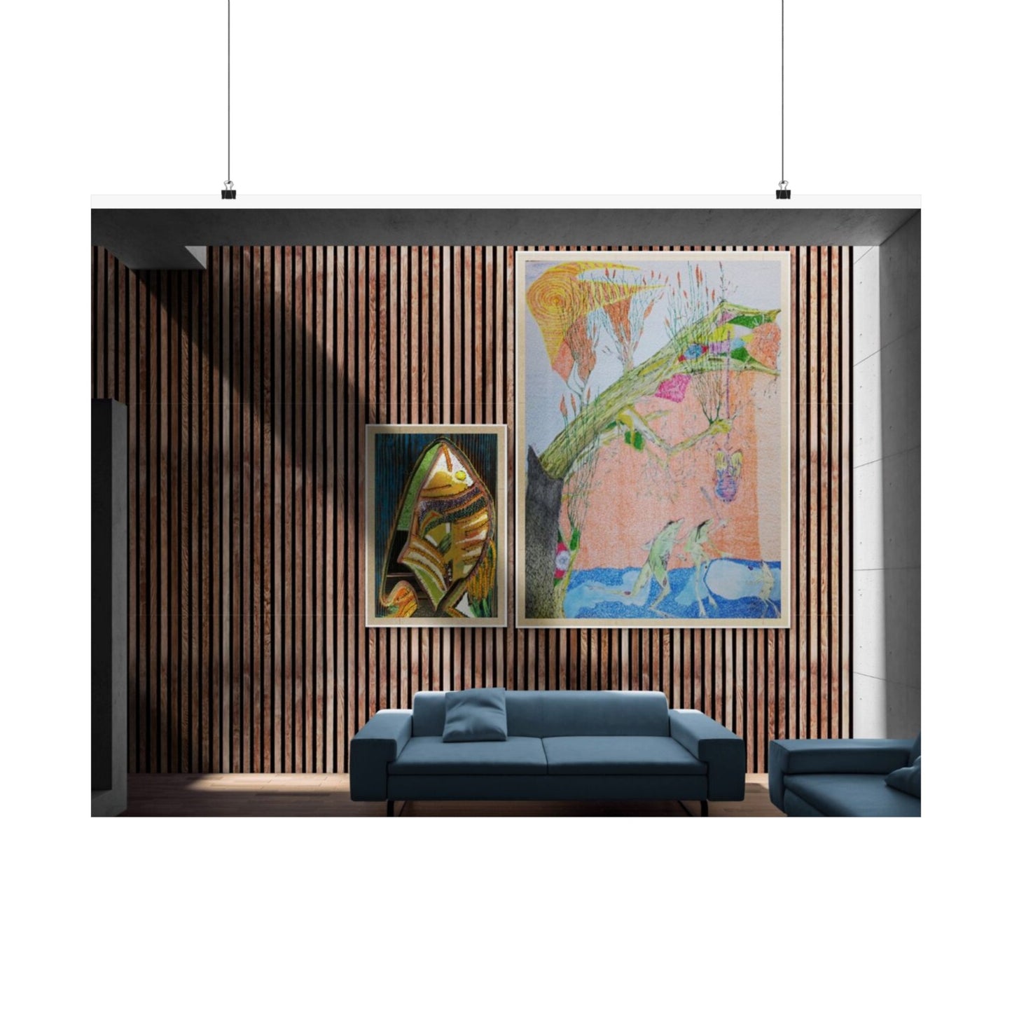 Matte Horizontal Posters