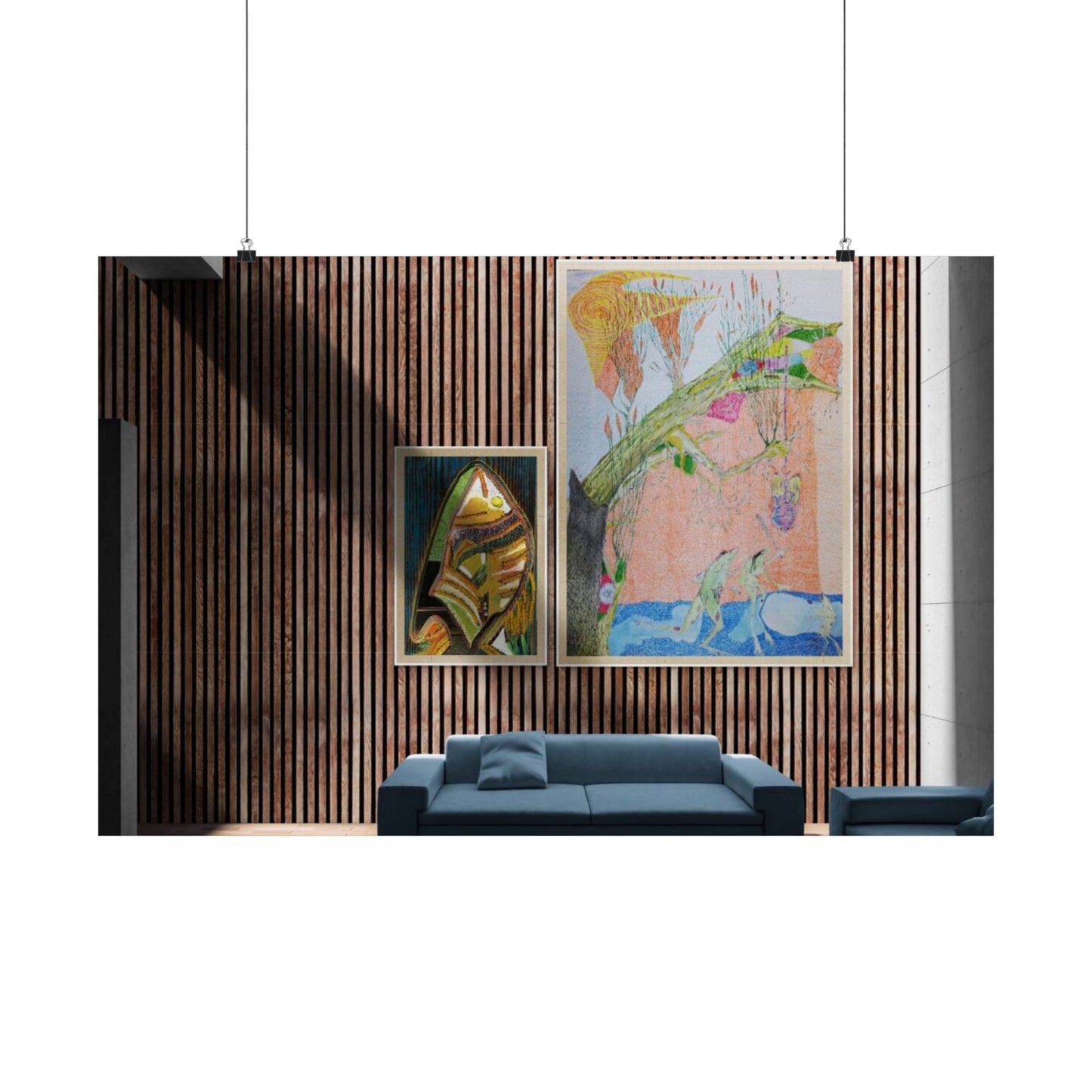 Matte Horizontal Posters