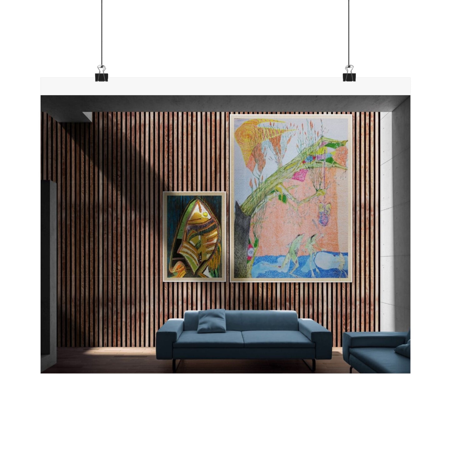 Matte Horizontal Posters