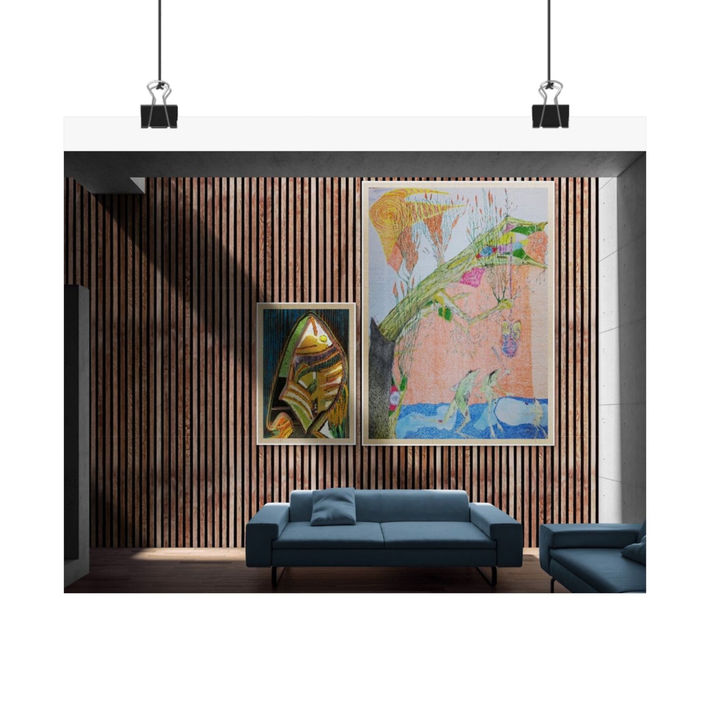 Matte Horizontal Posters
