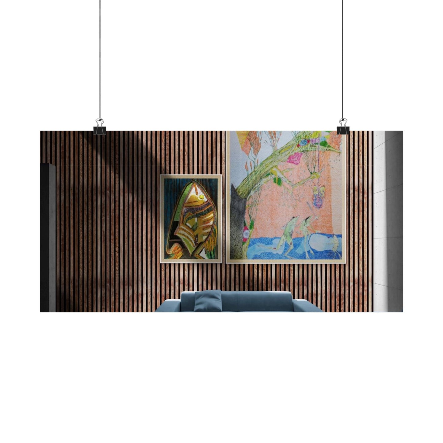 Matte Horizontal Posters