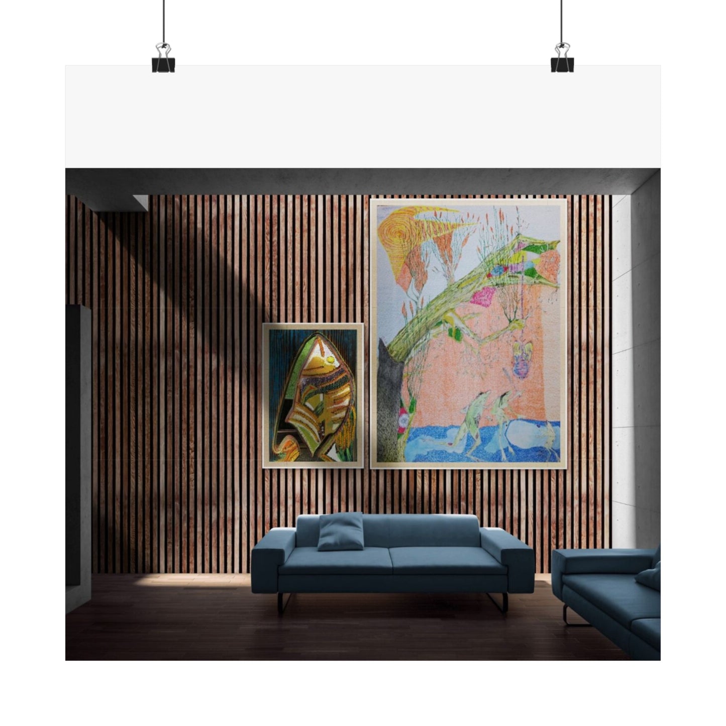 Matte Horizontal Posters