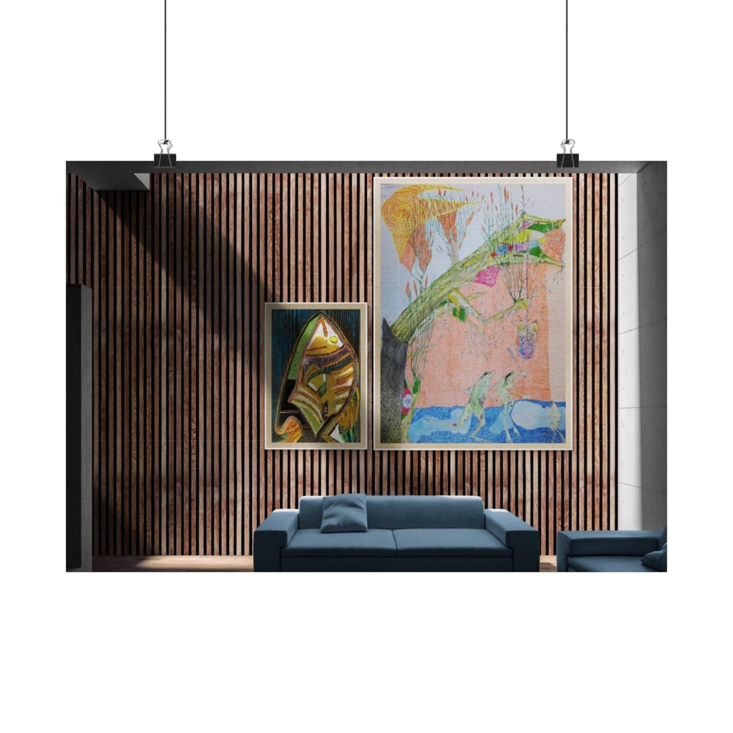 Matte Horizontal Posters