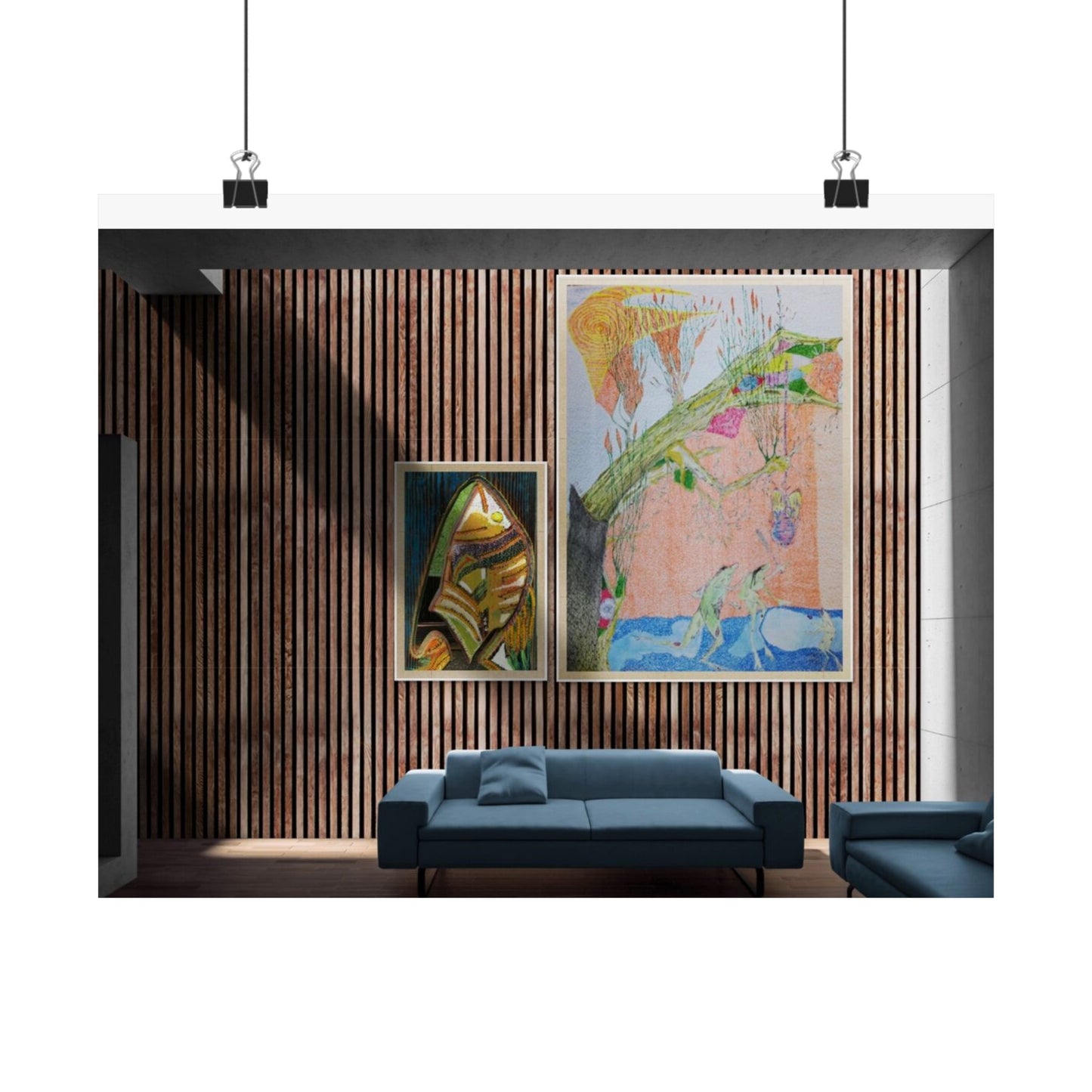 Matte Horizontal Posters